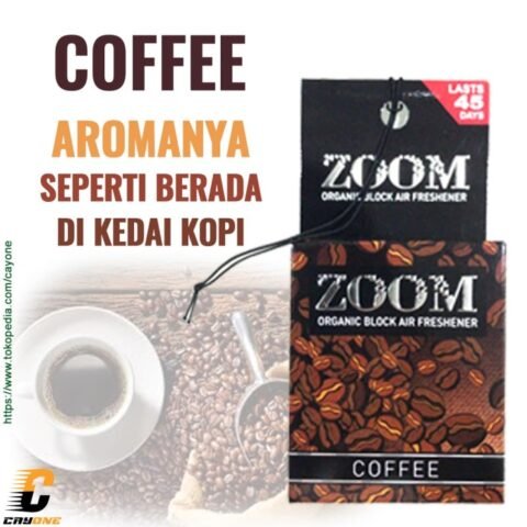 ZOOM Organic Block Parfum Pengharum Pewangi Mobil - Dorfree