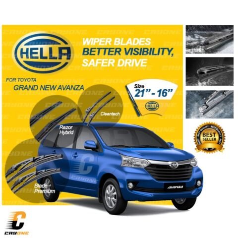 HELLA Wiper Premium Quality TOYOTA GRAND NEW AVANZA 1 Set 21 - 16 inch