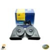 HELLA Klakson Keong Midnight Black Twin Tone Horn Set 12V / 110dB