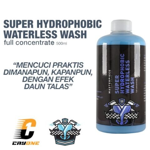 Masterpiece Waterless Wash (Concentrate) Cuci Wax Mobil Motor 500 mL