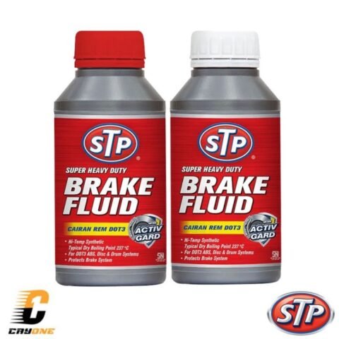 STP Brake Fluid with ACTIVGARD Technology - Cairan Minyak Rem DOT3
