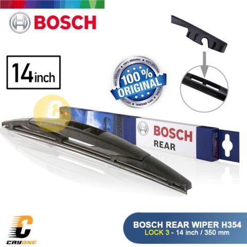 BOSCH Rear Wiper Blade (Wiper Belakang) Roc Lock 3 H354 350mm 14 inch