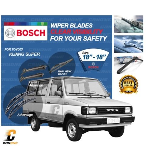 BOSCH Wiper Blade TOYOTA KIJANG SUPER BCA14 1 Set 18 - 18 inch