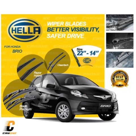 HELLA Wiper Premium Quality HONDA Brio 1 Set 22 - 14 inch