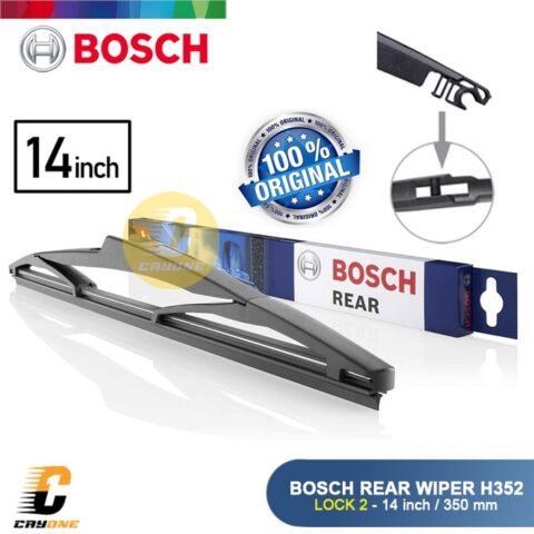 BOSCH Rear Wiper Blade (Wiper Belakang) Roc Lock 2 H352 350mm 14 inch