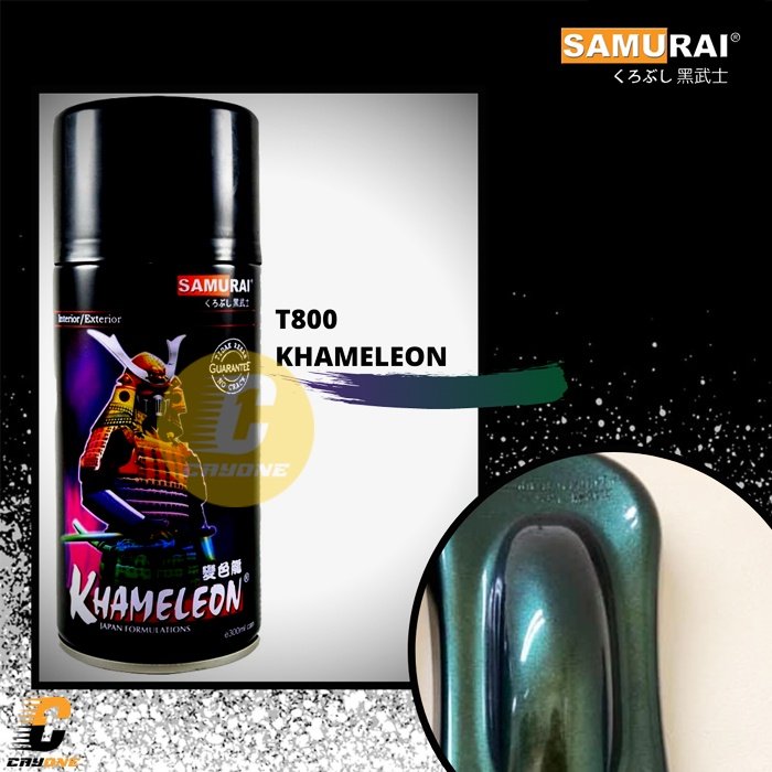 Samurai Paint 3D Paint Khameleon T800 Bunglon Green Army 300 mL