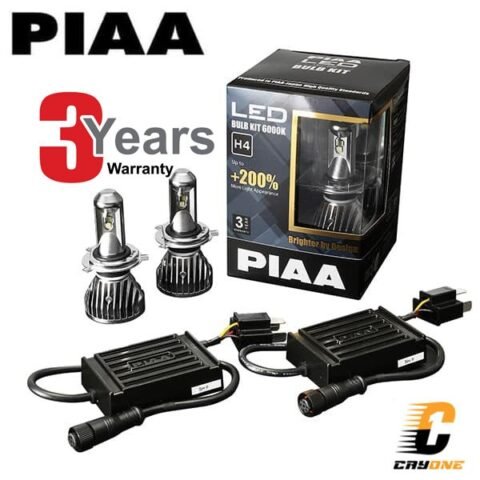 PIAA Headlight Lamp LEH120E H4 LED Bulb 12V 24V 200% 6000K