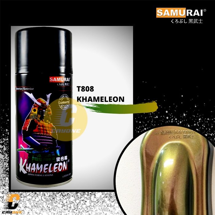 Samurai Paint 3D Paint Khameleon T808 Bunglon Green Gold 300 mL