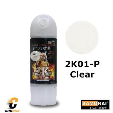 Samurai Paint Top Coat Clear Pernis Anti Gores 2K01P (2K Coat) 300 mL