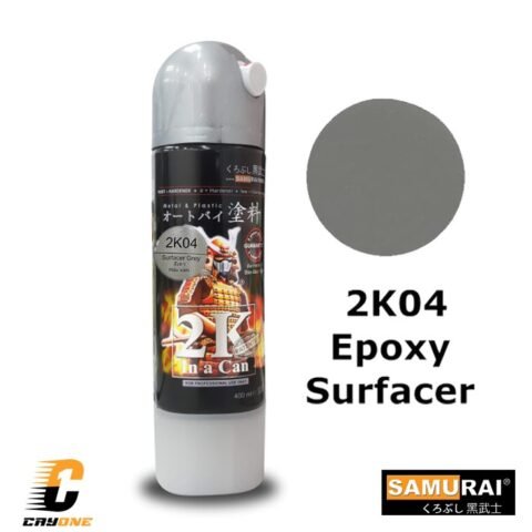 Samurai Paint Cat Dasar Epoxy Surfacer 2K04 (2K Coat) 400 mL