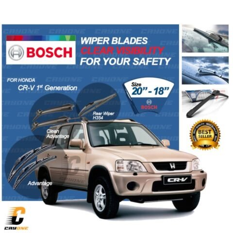 BOSCH Wiper Blade HONDA CRV 1st Gen 1997-2001 H354 1 Set 20 - 18 inch