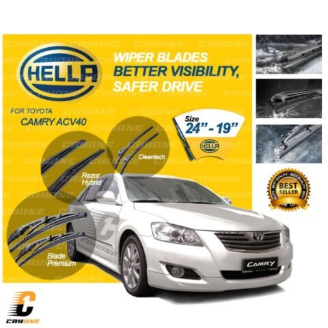 HELLA Wiper Premium Quality TOYOTA CAMRY ACV40 1 Set 24 - 19 inch
