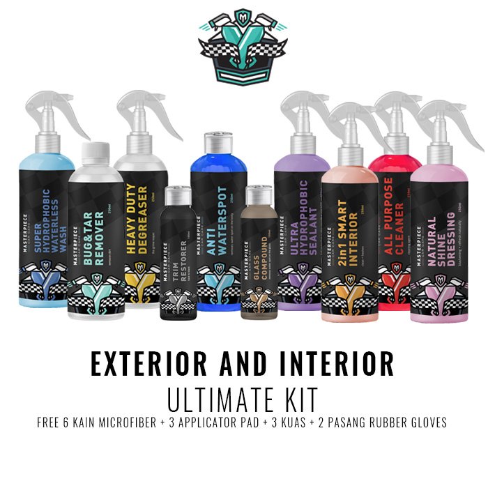 Exterior and Interior Ultimate Kit - Pengkilap Cat Pembersih Plafon