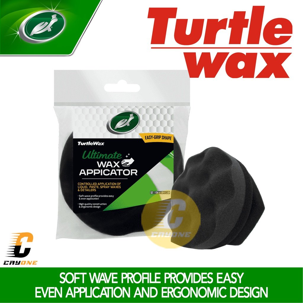 Turtle Wax Ultimate Wax Applicator Black - Busa Aplikator Poles Mobil