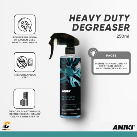 ANIKI Heavy Duty Degreaser 250 mL - Pembersih Noda Debu Korosi Ban Velg Mobil