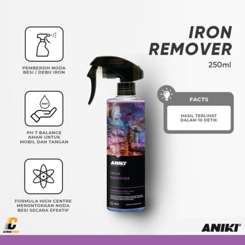 ANIKI Iron Remover 250 mL - Pembersih Oksidasi Velg dan Bodi Mobil Motor