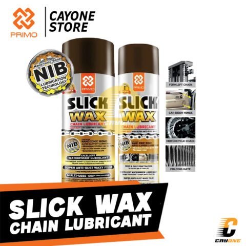 PRIMO Slick Wax Nano Ionic Bond Chain Lubricant - Pelumas Rantai Super Anti Karat Tahan Air