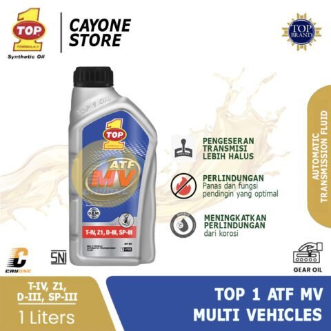 TOP 1 TOP1 Oli Transmisi Matik ATF MULTI VEHICLE (MV) T4 Z1 D3 SP3 1 L