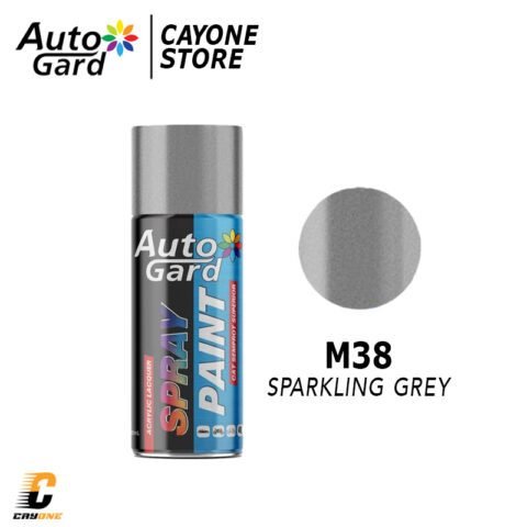AutoGard Superior Cat Semprot Akrilik M38 Sparkling Grey 300 mL