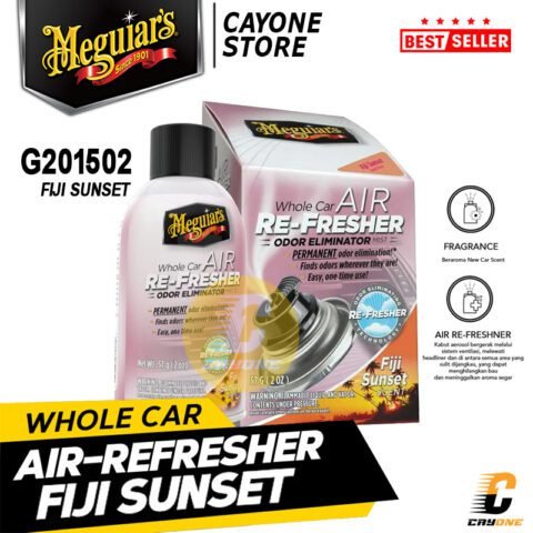 MEGUIARS Meguiar's Whole Car Air ReFresher Odor Eliminator Mist 57 g - Fiji Sunset Scent