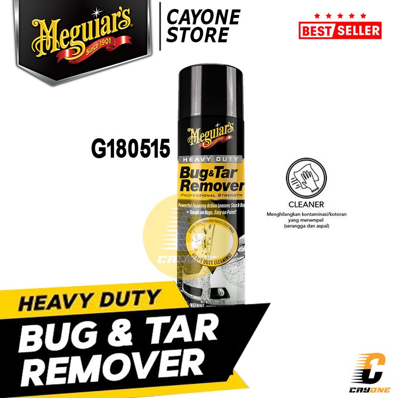 MEGUIARS Meguiar's Heavy Duty Bug & Tar Remover 425 gr - Penghilan Noda Aspal dan Getah