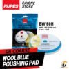 RUPES 5" inch Da Coarse Blue Wool Polishing Pad BW150H 130/145 mm - Busa Mesin Poles Dual Action