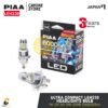 PIAA Bohlam Lampu LEH230 LED Ultra Compact H4 12V 24V 34W/34W 6000K 5500/4500Lm