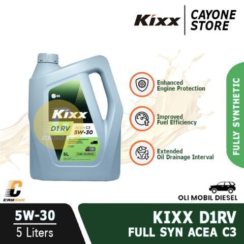 KIXX D1 RV Oli Mobil Full Synthetic Diesel 5W-30 ACEA C3 DEXOS 2 API SN 5 L