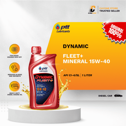 PTT Oli Mobil Diesel Dynamic Fleet SAE 15W-40 API CI-4/SL 1 L