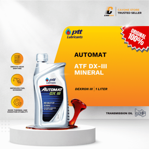 PTT Oli Transmisi Matik Automat ATF Dexron DX-III D3 1 L