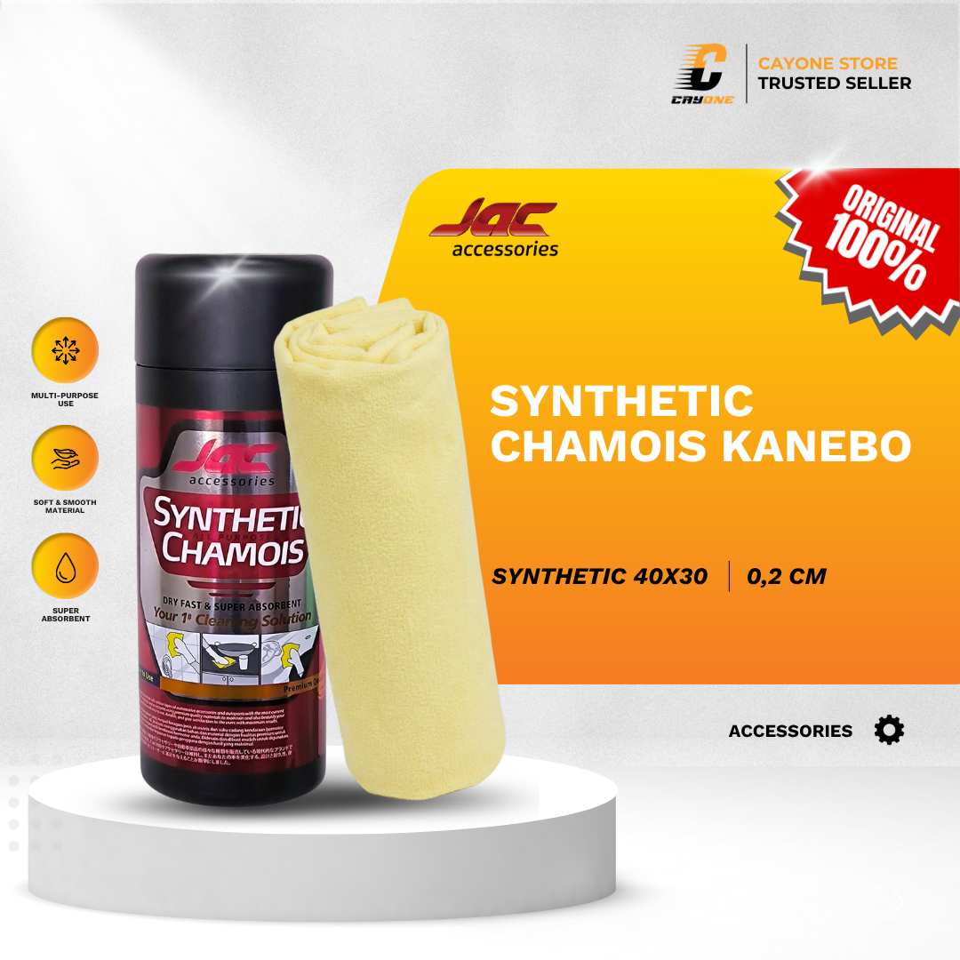 JAC Synthetic Chamois Kanebo High Quality - Lap Serat Sintetis Serbaguna