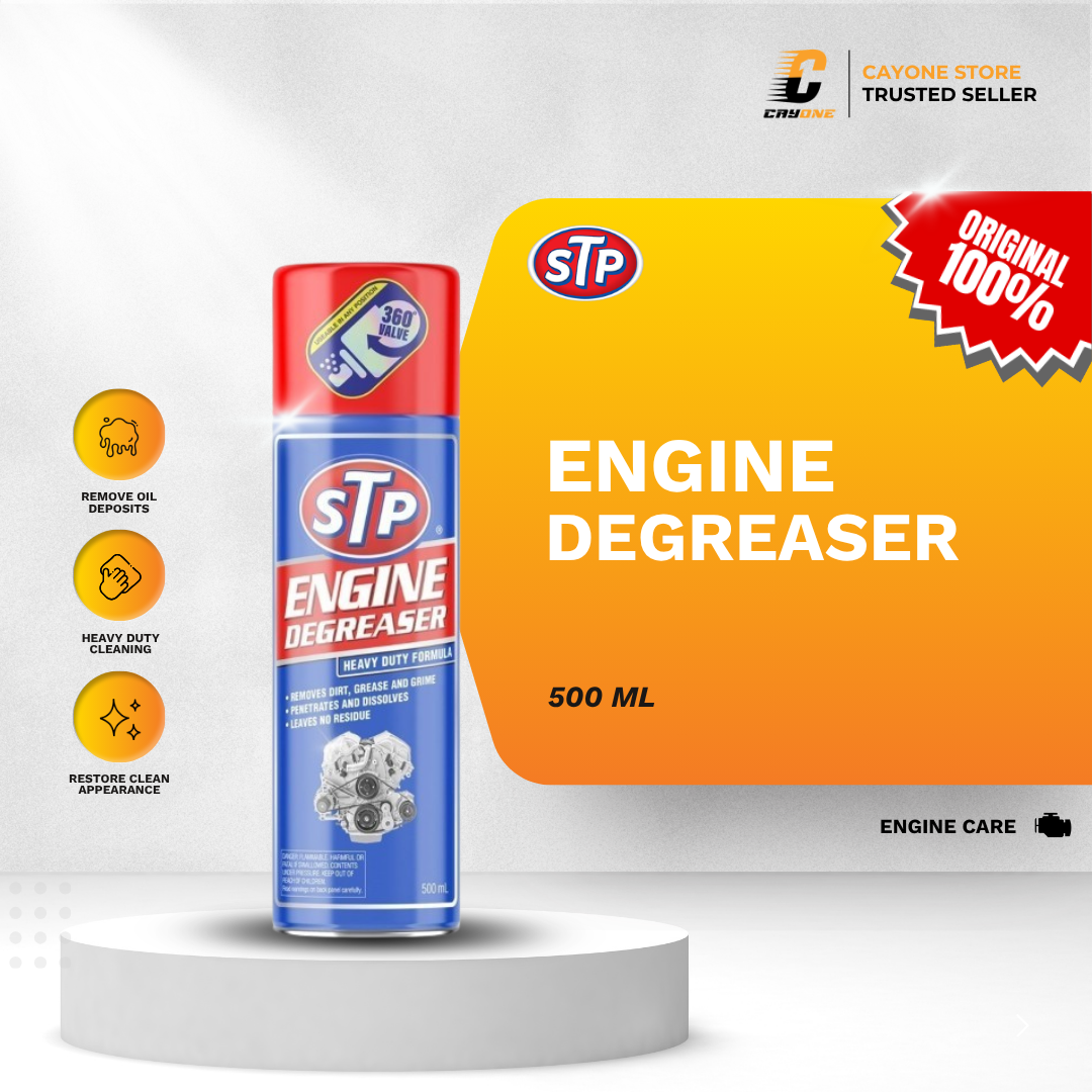 STP Engine Degreaser Heavy Duty Formula 500 ml - Pembersih Ruang Mesin
