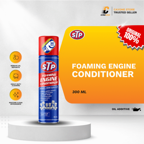 STP Foaming Engine Conditioner 300 mL - Pembersih Ruang Bakar Throttle Body Tune Up Mesin