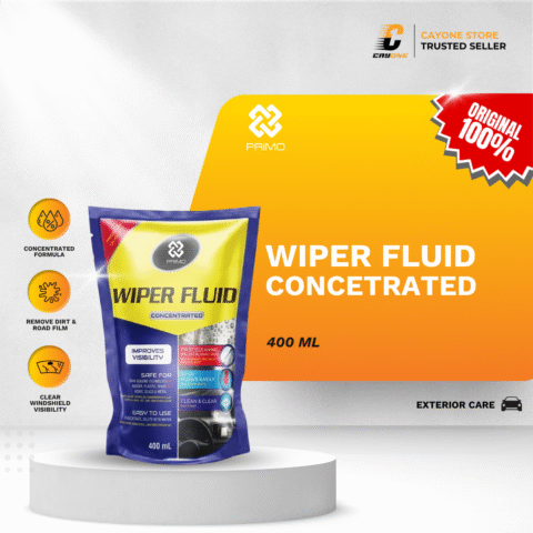 PRIMO Wiiper Fluid Concentrate Pouch 400 mL - Cairan Wiper Pembersih Kaca Mobil