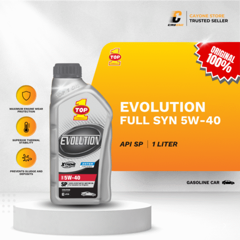 TOP 1 TOP1 Oli Mobil EVOLUTION Full Synthetic SAE 5W-40 API SP 1 L