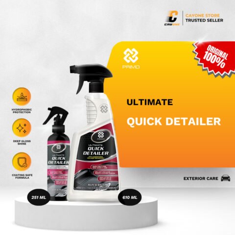 Primo Ultimate Quick Detailer Hydrophobic - Pembersih Pengkilap Mobil Motor