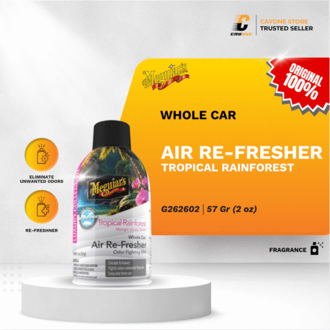 MEGUIARS Meguiar's Whole Car Air ReFresher Odor Fighting Mist 57 g - Tropical Rainforest